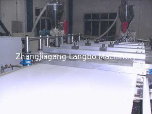 Shockproof PVC Foam Board Extrusion Line Tahan Cuaca Panas Isolasi