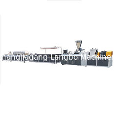 Sekrup ganda PVC / Wpc Profil Mesin Lantai Dinding Panel Papan Ekstrusi