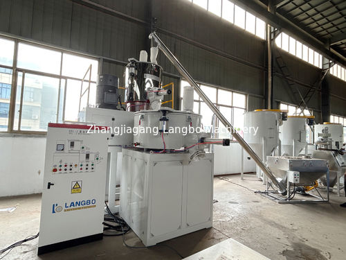 kasus perusahaan terbaru tentang Pengaduk Performa Tinggi untuk Ekstrusi PVC