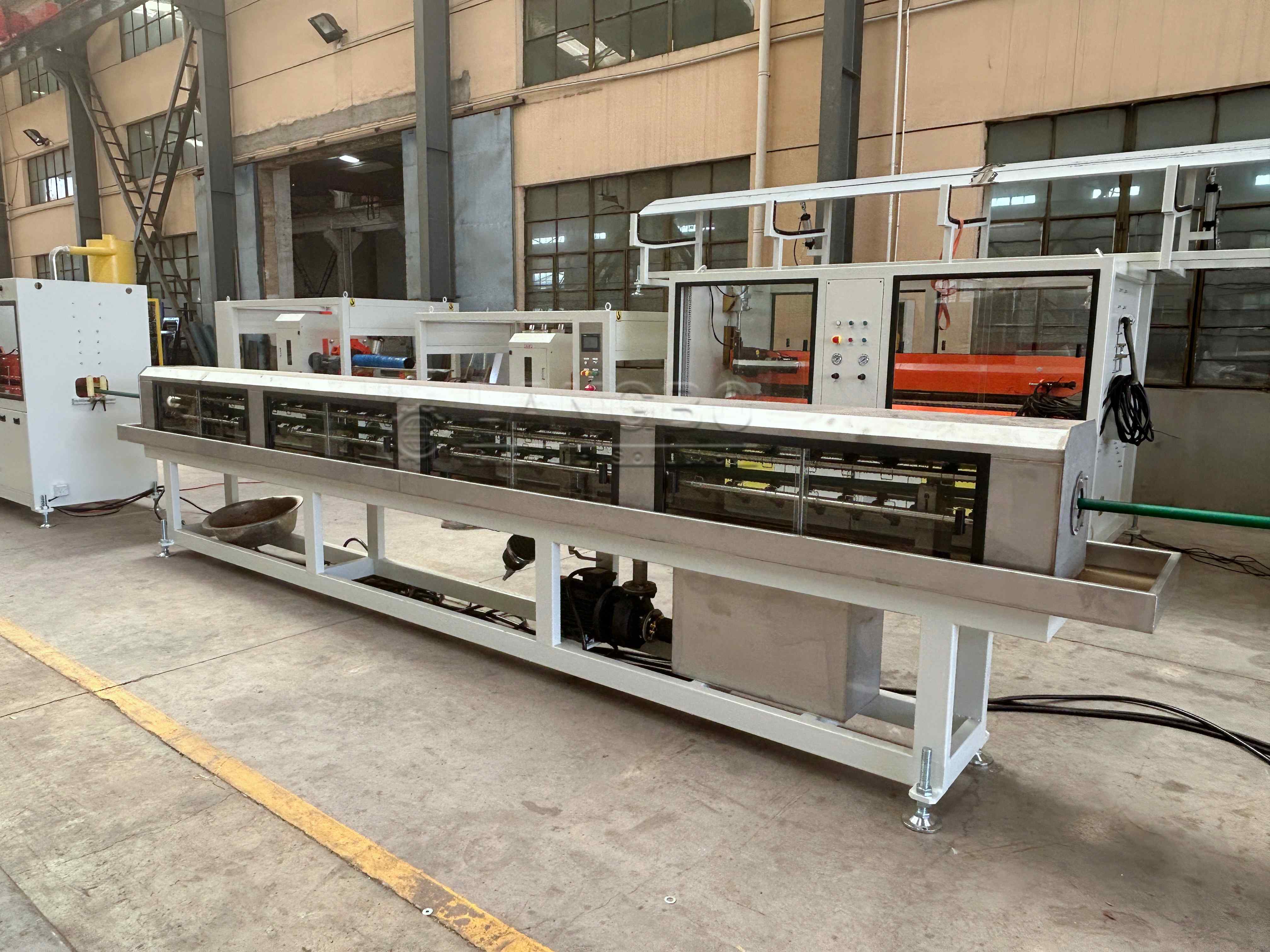 kasus perusahaan terbaru tentang PPR Pipe Extrusion Line Project for Hot and Cold Water Pipe Manufacturing in Albania
