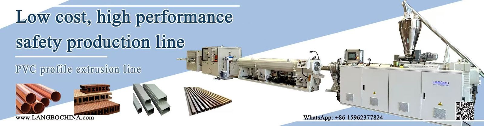 PVC profil ekstrusi baris