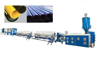 PE / PP-R Pipe Line Produksi Otomatis Garis Ekstrusi Tunggal dengan Produktivitas Tinggi