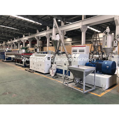 PP Hollow Sheet Extrusion Construction Sheet Machine Mesin pembuatan lembaran