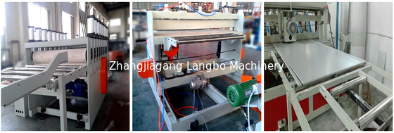 PP Hollow Sheet Extrusion Construction Sheet Machine Mesin pembuatan lembaran