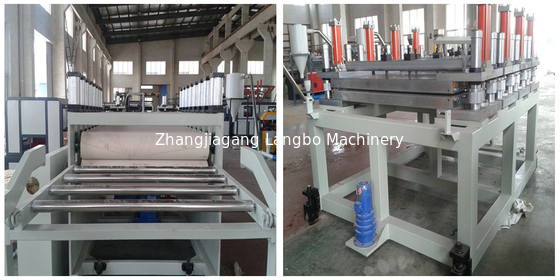 380V PVC Foam Board Extrusion Line Mesin Produksi 3phase Moisture Proof