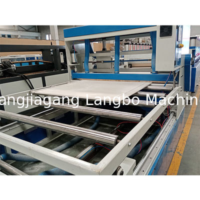 Mesin pembuat papan busa PVC / jalur ekstrusi papan busa WPC / lini produksi