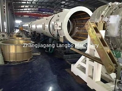 Mesin Pengerjaan Baris Ekstrusi Pipa PVC Berskru Ganda Baru