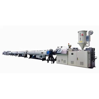 55KW PVC saluran listrik Extrusion Line 20 - 110mm Kecepatan tinggi
