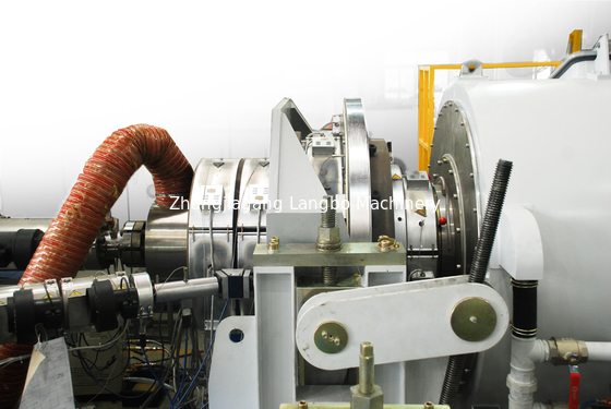 Jalur Produksi Pipa HDPE PE 500-1200mm dengan pemotong swarfless