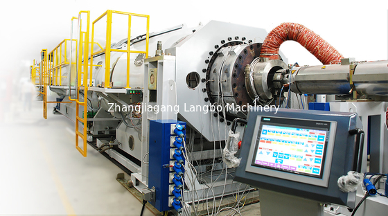 Jalur Produksi Pipa HDPE PE 500-1200mm dengan pemotong swarfless