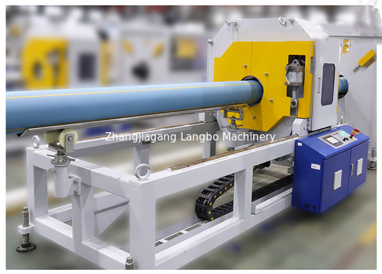 Kontrol Servo Saluran Ekstrusi Pipa HDPE Sekrup Tunggal