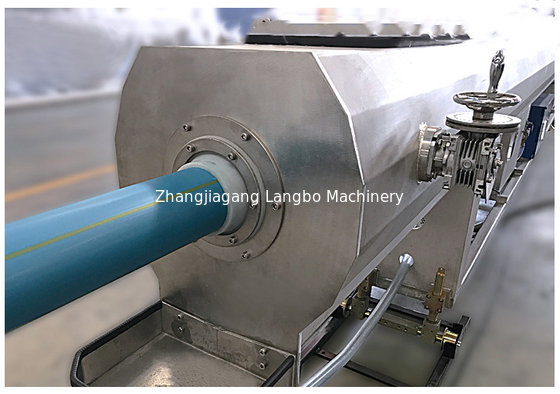 Mudah Operasi Plastik HDPE PE Pipe Extrusion Membuat Mesin Produksi Line