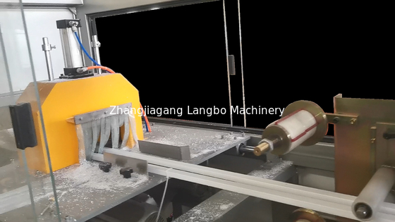 1180mm Profil Ukuran PVC Kabel Trunk Membuat Mesin Dengan 8m Tabel Kalibrasi