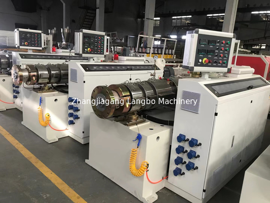 PLC kontrol PVC Pipe Line Produksi output tinggi dan produktivitas