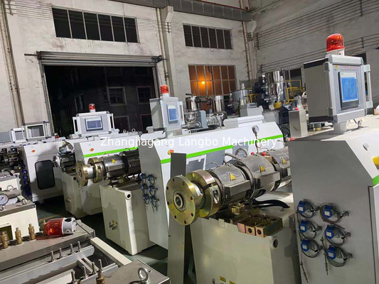 PLC kontrol PVC Pipe Line Produksi output tinggi dan produktivitas
