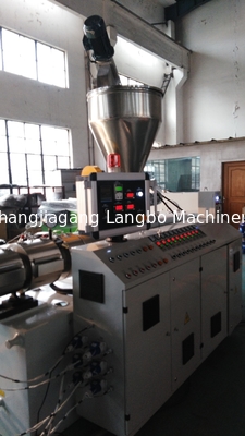 Twin Screw PVC Pipe Extruder Line 16 - 630mm Dengan Daya 22 - 160KW
