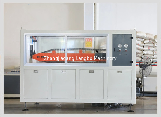 Jalur Produksi Pipa PVC Penyaluran Air Otomatis Pengendalian Dengan Diameter Sekrup 65/132