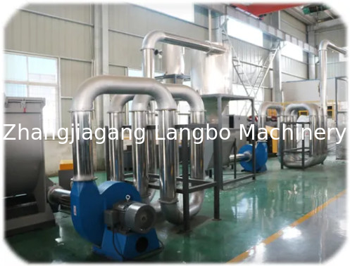 Limbah Plastik PE PP Film / Mesin Daur Ulang Tas 380V 14mm
