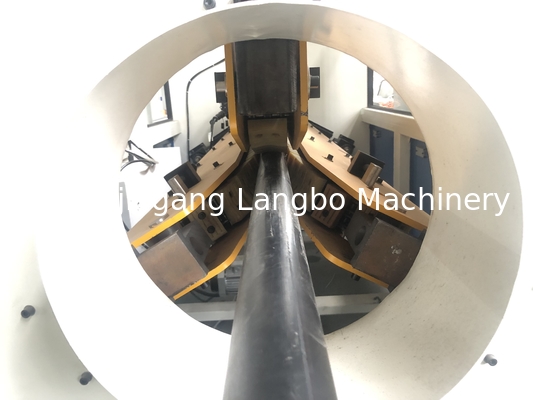 Otomatis Plastik PE HDPE Tube Pipe Extrusion Single Screw Extruder Membuat Mesin