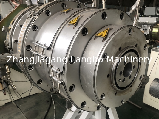 Pertanian Irigasi Pita PE Inlaid Bulat Titisan Pipa Membuat Mesin Produksi Line