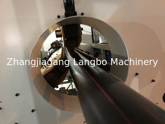 Pemasangan Mesin Pembuatan Selang Plastik PVC PE Full Automatic Advanced Dengan Kontrol Layar Sentuh PLC