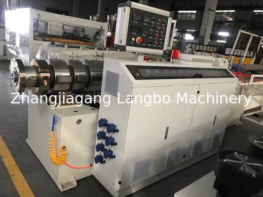 55KWConical Twin Screw Plastic Extruder 80/156 Kapasitas Tinggi
