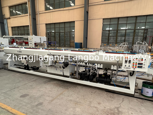 Jalur Produksi Pipa PVC Lanjutan Dengan Motor 55kw Dan Inverter Frekuensi ABB