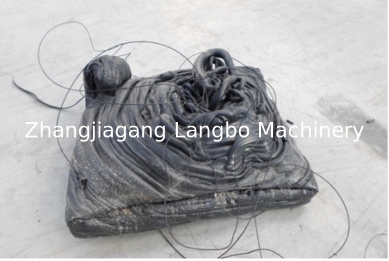 Penghancur Poros Tunggal Untuk Benjolan Lelehan Plastik 110KW