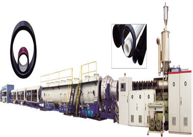 Multi Layers PE Pipe Extrusion Line Dengan Haul Offs Cutter Unit Daya 90KW
