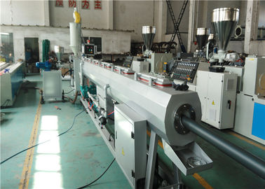 PE PPR PERT Cool And Hot Water Pipe Single Screw Extruder Equipment High Effeciency