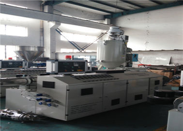 Kabel Mesin Ekstrusi Pipa Conduit, Guillotine Cutter Pipe Manufacturing Machine