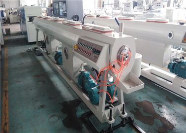 100 Limbah Pe Pipa Ekstrusi Baris Kapasitas Produksi Tinggi 120mm Diameter Sekrup