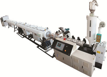 PPR Plastik Komposit Corrugated Pipe Extruder Ekstrusi Membuat Mesin Produksi Line Double Multi Screw