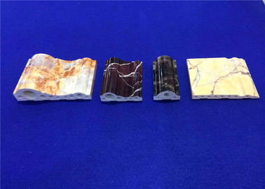 Otomatis kerucut kembar sekrup extruder Plastik PVC Panel Langit-langit Plywood Papan Produksi Line