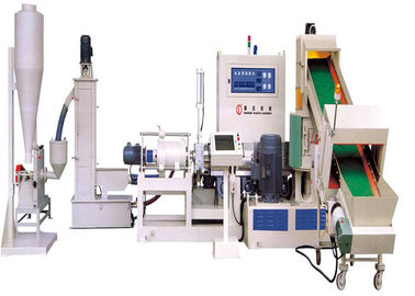 PLASTIK DAUR ULANG PELLETIZING LINE DENGAN MESIN AGGLOMERASI BUILT-IN