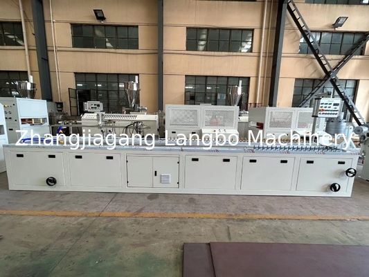 Asur PVC Corner Profile Making Machine Dengan Dua Jalur Independen Dan Daya Motor 55KW
