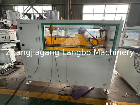 22kw Pvc Baseboard Profile Extrusion Line Twin Screw 8 Meter Panjang