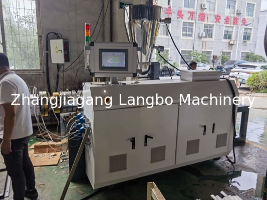 Mesin Pengontrol Harga Tag PVC Profil Extrusion Line Untuk Kualitas Konsisten