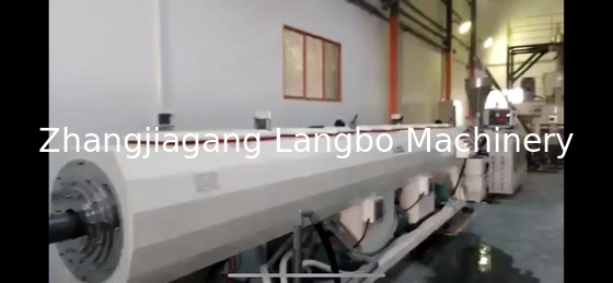 75 - 315mm PVC Pipe Extrusion Line 25mm Dengan Socket Making Machine