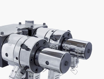 Double Strands Plastic Pipe Extrusion Line, Line Produksi Pipa PVC Output Tinggi