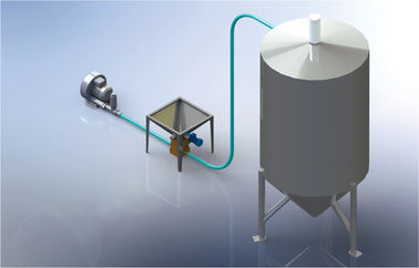 Mesin Mixer PVC Industri Plastik Sistem Konveyor Pneumatik Volume 500L