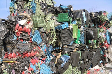 Jalur Daur Ulang Plastik HDPE Kurang 2% Konten Kelembaban Akhir Efisiensi Tinggi