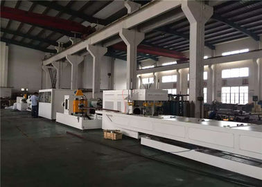 Garis Ekstrusi Pipa PVC Sekrup Ganda 220 - 415V Tegangan Input