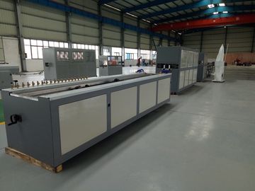 300mm PVC Profil Ekstrusi Line Dengan Conical Double Screw Extruder