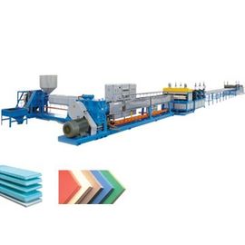 ISO PVC Foam Board Extrusion Line 1220mm Produk Lebar 3 - 20mm Ketebalan