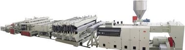 1220mm PVC Foam Board Line Produksi, Double Screw Plastic Extrusion Equipment