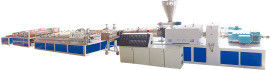 Shockproof PVC Foam Board Extrusion Line Tahan Cuaca Panas Isolasi
