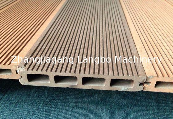 WPC Decking Flooring Post Composite Profile Rail Extrusion Production Line Mesin pembuatan