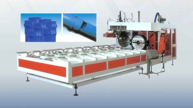 PVC / PP Pipe Socketing Line Produksi Mesin Kecepatan Kerja Cepat