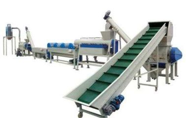 380V PET Plastic Recycling Machine, 500 - 1500kg / H PET Daur Ulang Mesin